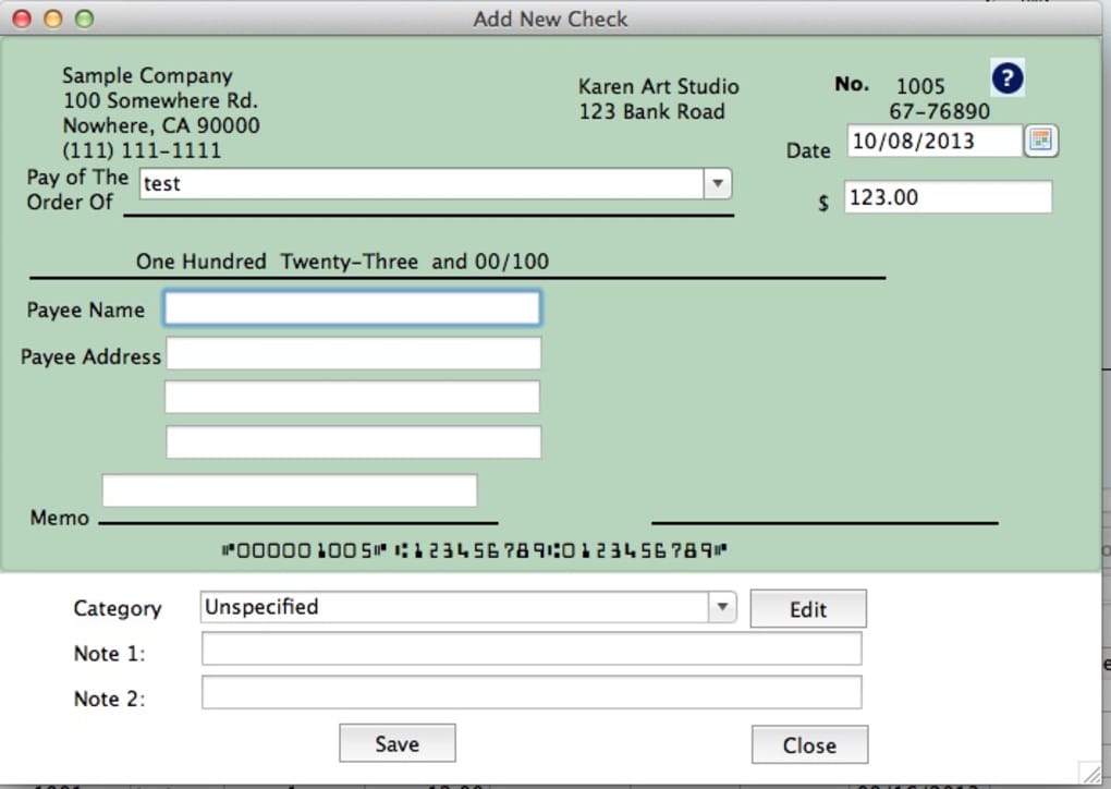 is ez check printing for mac compatable with quickbooks